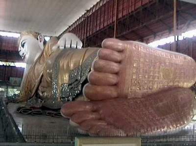 Лежащий Будда Мьянма.(фото Лимарева Сергея)