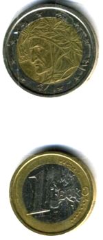 Ильянские Евро и центы. Из коллекции Лимарева В.Н.