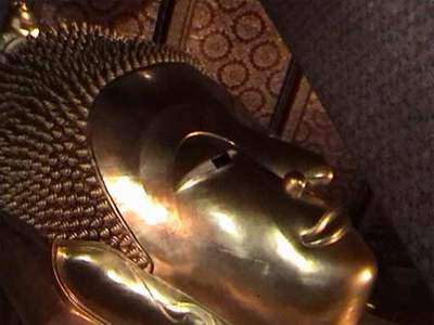  Таиланд, голова лежащего Будды. (фото Лимарева Олега)