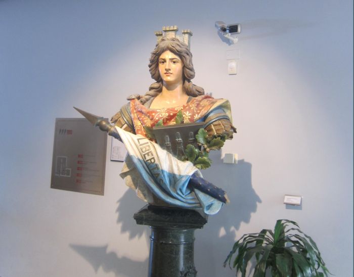 Сан-Марино. Статуя в нац. музее Сан-Марино. (Фото Лимарева В.Н.)