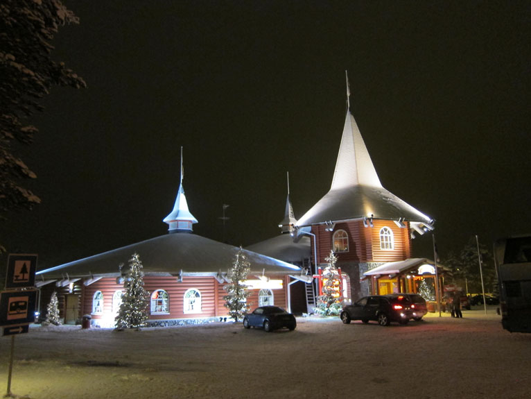 Домики Санта-Клауса в Лапландия. Фото Лимарева В.Н.