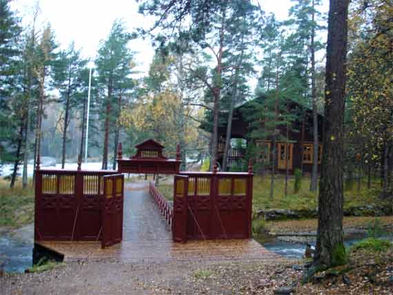 Дача Александра 3 е в Финляндии.  Лангинкоски. (Фото Лимарева В.Н.)