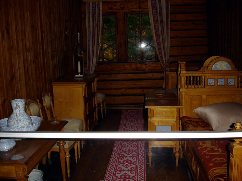 Спальня на даче Александр 3  в Финляндии.  Лангинкоски. (Фото Лимиарева В.Н.)