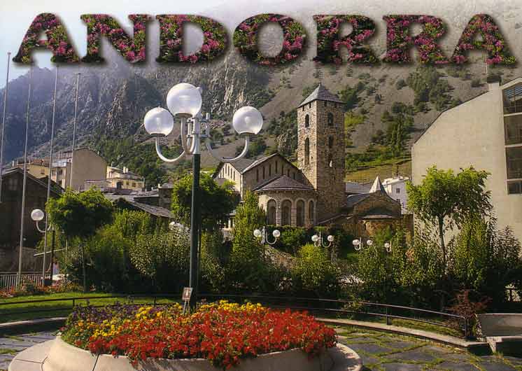 Андорра (открытка)