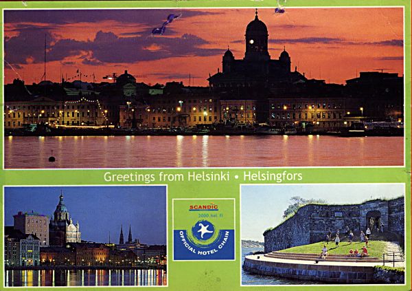 Хельсинки. Финская открытка.Из коллекции Лимарева В.Н.(Фото Лимарева В.Н.)