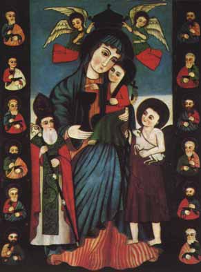 Спаси и сохрани (Мадонна с младенцем) (Армянская живопись)